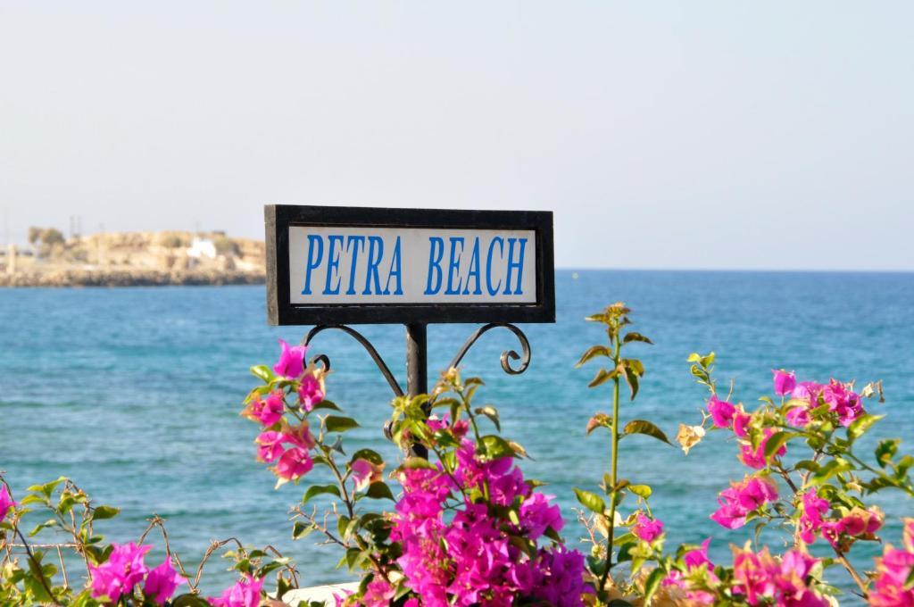 Petra Beach Hotel แอร์ซอนิสซอส ภายนอก รูปภาพ